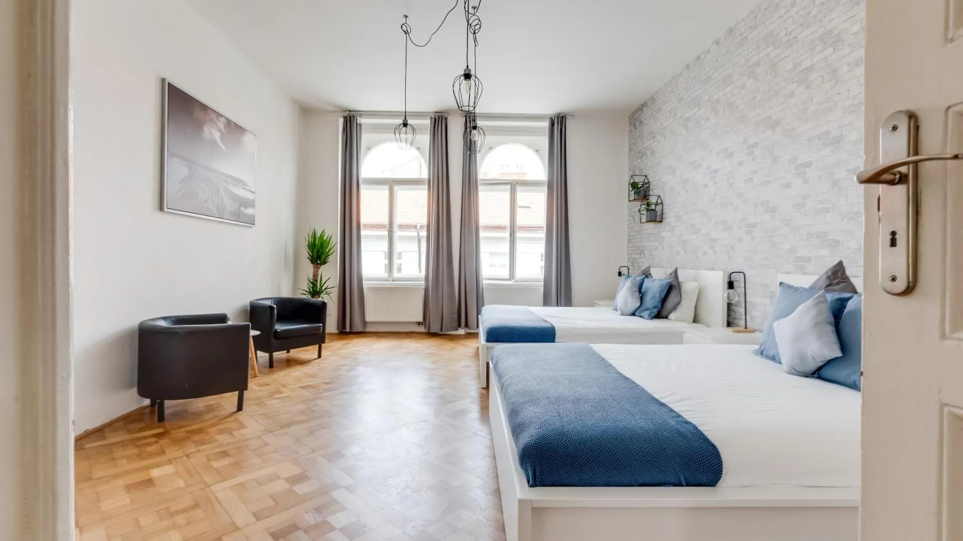 New Relax Comfort Apt In Center - Lub7 프라하 아파트